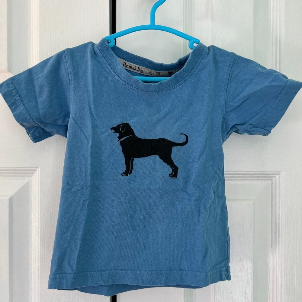 Black Dog Tee- 18 Mo